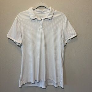 Nike Dri-FIT UV Ace Women’s Golf Athletic White Polo.